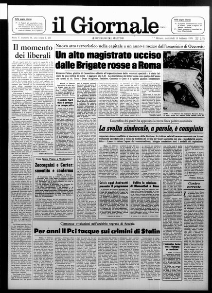 Il giornale nuovo : quotidiano del mattino